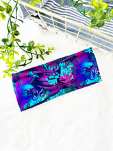Load image into Gallery viewer, Purple Classy AF Bamboo Twist Headband