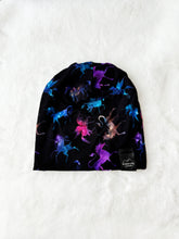 Load image into Gallery viewer, Dark Unicorn Slouch Beanie
