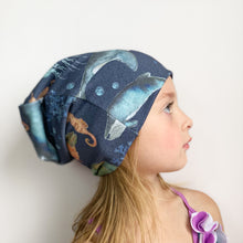 Load image into Gallery viewer, Ocean Life Slouchy Beanie
