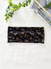 Load image into Gallery viewer, Bees Bamboo Headband