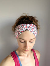 Load image into Gallery viewer, Baseball Hearts Bamboo Headband