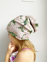 Load image into Gallery viewer, PREORDER Camo Dinosaurs on Sand Slouchy Beanie
