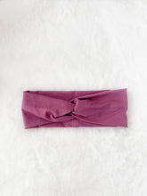 Load image into Gallery viewer, Solid Bamboo Twist Headband