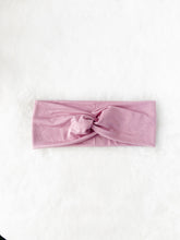 Load image into Gallery viewer, Solid Bamboo Twist Headband