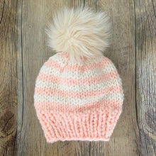 Load image into Gallery viewer, FAUX FUR POM - French Vanilla