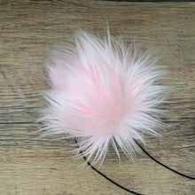 Load image into Gallery viewer, FAUX FUR POM - Sweet Pea Pink Luxury Faux Fur Pom pom