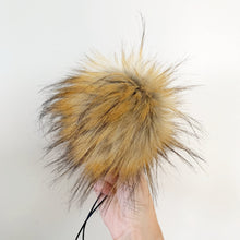 Load image into Gallery viewer, FAUX FUR POM - Tiger Cub Luxury Faux Fur Pompom