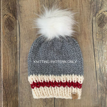 Load image into Gallery viewer, PATTERN - Into the Mines Beanie - Adult Beginner Hat Pattern