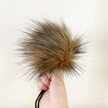 Load image into Gallery viewer, Grizzly Cub Faux Fur Pompom
