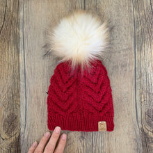 Load image into Gallery viewer, FAUX FUR POM - Toasted Marshmallow Luxury Faux Fur Pompom