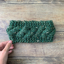 Load image into Gallery viewer, PATTERN Kelly's Mountain Knit Wool Earwarmer