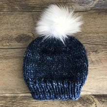 Load image into Gallery viewer, FAUX FUR POM - Snowfall White Faux Fur Pompom