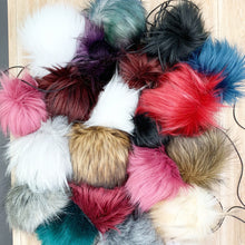 Load image into Gallery viewer, DIY FAUX FUR Poms - Make Your Own Luxury Faux Fur Poms