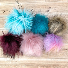 Load image into Gallery viewer, FAUX FUR POM - Troll Hair Faux Fur Pom pom