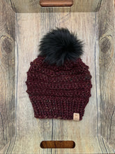 Load image into Gallery viewer, FAUX FUR POM - Midnight Black Luxury Faux Fur Pom pom