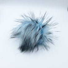 Load image into Gallery viewer, FAUX FUR POM - Iceberg Blue Luxury Faux Fur Pompom