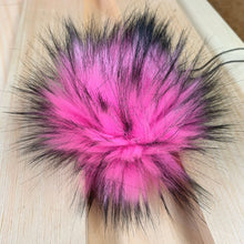 Load image into Gallery viewer, FAUX FUR POM - Hot Pink Luxury Faux Fur Pompom
