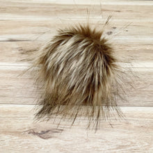Load image into Gallery viewer, FAUX FUR POM - Honey Lynx  (discontinued)