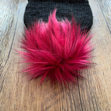 Load image into Gallery viewer, FAUX FUR POM -  Sangria Luxury Faux Fur Pompom