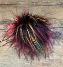 Load image into Gallery viewer, FAUX FUR POM - Fireworks Luxury Faux Fur Pompom for Hats