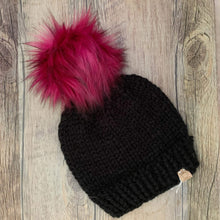 Load image into Gallery viewer, FAUX FUR POM -  Sangria Luxury Faux Fur Pompom