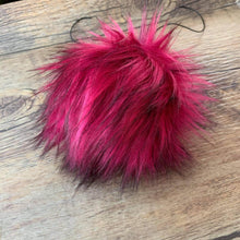 Load image into Gallery viewer, FAUX FUR POM -  Sangria Luxury Faux Fur Pompom