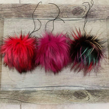 Load image into Gallery viewer, FAUX FUR POM - Fireworks Luxury Faux Fur Pompom for Hats