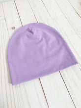 Load image into Gallery viewer, Lavender Slouch Beanie - NB to Adult