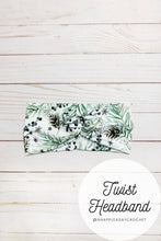 Load image into Gallery viewer, Winter Berry Twist bamboo Headband