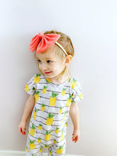 Load image into Gallery viewer, Large Bow Baby Headband - Coral