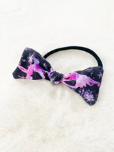 Load image into Gallery viewer, Small Bow Baby Headband - Dark Skater
