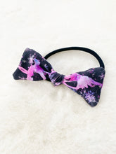 Load image into Gallery viewer, Small Bow Baby Headband - Dark Skater