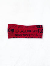 Load image into Gallery viewer, Burgundy  F Cancer  Bamboo Twist Headband