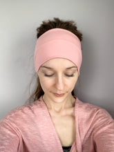 Load image into Gallery viewer, Rose Pink Twist Cotton Headband