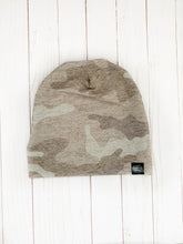 Load image into Gallery viewer, Faded Camo Slouchy Beanie