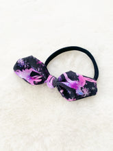 Load image into Gallery viewer, Small Bow Baby Headband - Dark Skater