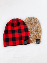 Load image into Gallery viewer, Buffalo Plaid Slouch Beanie