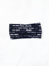 Load image into Gallery viewer, Black F Cancer Bamboo Twist Headband