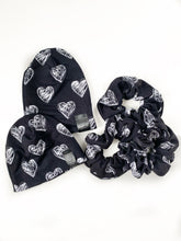 Load image into Gallery viewer, Chalk Hearts Scrunchie