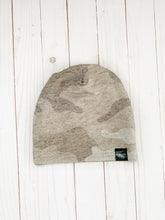 Load image into Gallery viewer, Faded Camo Slouchy Beanie