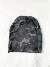 Load image into Gallery viewer, OG Green Camo Slouchy Beanie
