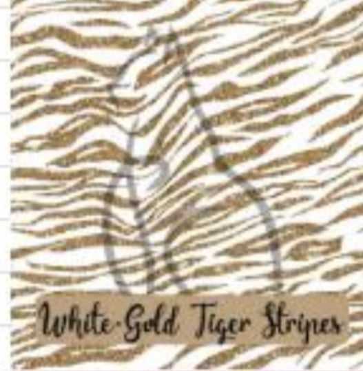 PREORDER White Gold Tiger Stripes