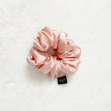 Load image into Gallery viewer, Blush Pink Satin Scrunchie
