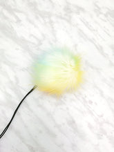 Load image into Gallery viewer, FAUX FUR POM - Prismatic Rainbow Faux Fur Pompom
