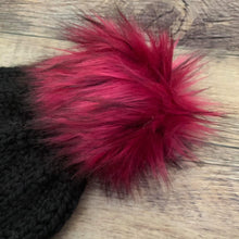 Load image into Gallery viewer, FAUX FUR POM -  Sangria Luxury Faux Fur Pompom
