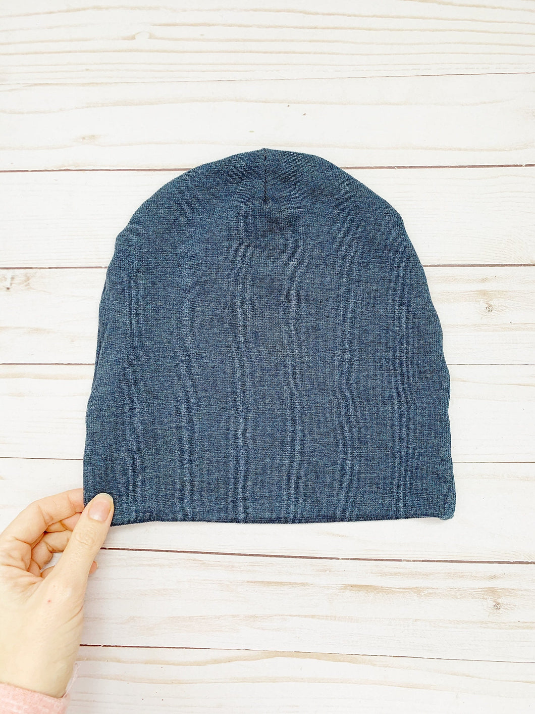 Blue Baby Slouch Beanie