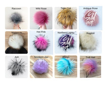 Load image into Gallery viewer, 7&quot; Mystery Box Luxury Faux Fur Pom Poms - Faux Fur Poms - Fake Fur Pompom
