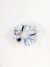 Load image into Gallery viewer, Blue Floral Scrunchie

