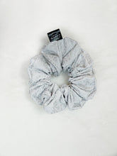 Load image into Gallery viewer, Silver Lightening Bolt Scrunchie
